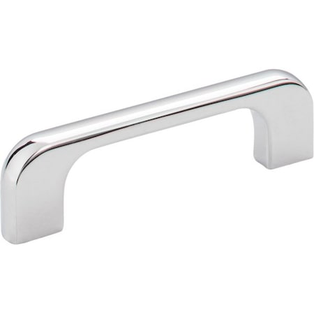 Jeffrey Alexander 3" Center-to-Center Polished Chrome Alvar Cabinet Pull 264-3PC